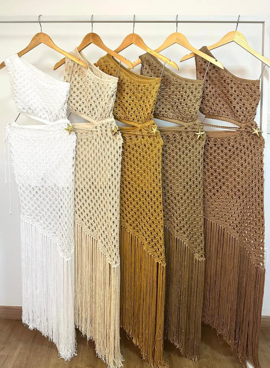 Vestido tricô Taormina